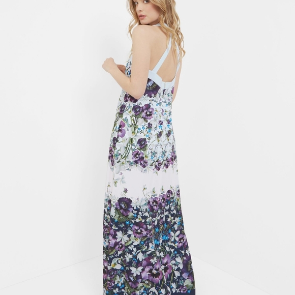 NWOT Ted Baker London Entangled Enchantment Maxi Dress Ted Size 2 US 6 - Picture 2 of 5